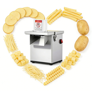 Máquina Cortadora de Verduras y Frutas Comercial de 200W 220V de Bajo Ruido para Restaurantes y Cafeterías de Seattle - Product Image 1