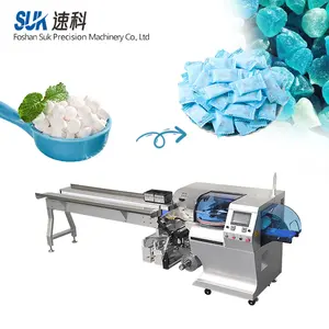 Automatic Horizontal Biscuit Candy Chocolate Bar Flow Packaging Machine