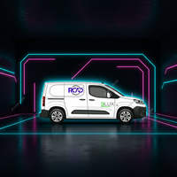 Affiche publicitaire EL pour carrosserie de voiture PYL, haute luminosité, personnalisable (LOGO/taille/couleur/forme), montage en surface, illuminez votre véhicule.