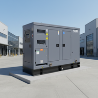 Groupe électrogène diesel silencieux à châssis ouvert 250 kW 50 Hz de Chine / Moteur Weichai ATS Démarrage à distance Refroidissement par eau Alternateur 100 % cuivre