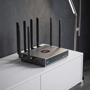 Router Inalámbrico Industrial 5G LTE Desbloqueado, <span class=keywords><strong>WiFi</strong></span> <span class=keywords><strong>6</strong></span> CPE con Ranura para Tarjeta SIM, Banda Global SA/NSA, Router Inalámbrico Gigabit 5G LTE - Product Image 1