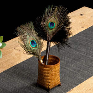 Ménage Nettoyage Paon <span class=keywords><strong>Plumeau</strong></span> D'autruche Multi-usages Vente En Gros - Product Image 3