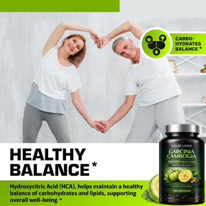 Cápsulas de Garcinia Cambogia Natural, Suplemento con 95% de <span class=keywords><strong>HCA</strong></span>, 700000mcg, Vegano para Adultos, Marca Privada - Product Image 6