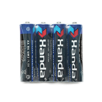 Batería de Celda Seca de Zinc de Carbono de Alta Calidad de 1.5v, Tamaño R6 Um3 Aa, para Juguetes con Control Remoto