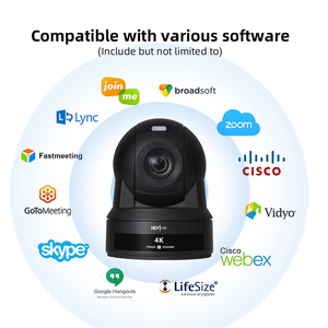 Hdkatov 4K 30fps NDI PTZ camera, Zoom quang 20x, ai tự động theo dõi, 3G-SDI Lan USB PoE HDMI PTZ camera cho thờ phượng Nhà thờ - Product Image 6
