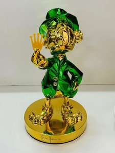 Nouvelles sculptures <span class=keywords><strong>Pop</strong></span> Art 2025 pour la décoration intérieure, statue <span class=keywords><strong>de</strong></span> canard abstraite chromée, artisanat, <span class=keywords><strong>figurine</strong></span> d'animal folklorique pour l'affichage en <span class=keywords><strong>magasin</strong></span> - Product Image 2