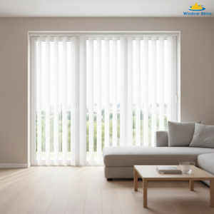 Persianas Verticales <span class=keywords><strong>de</strong></span> PVC <span class=keywords><strong>de</strong></span> Alta Calidad con Técnica Lisa, Control <span class=keywords><strong>de</strong></span> Luz Blackout, Rieles Curvos <span class=keywords><strong>de</strong></span> Aluminio - Product Image 6