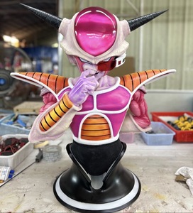 <span class=keywords><strong>Dragon</strong></span> <span class=keywords><strong>Ball</strong></span> <span class=keywords><strong>Z</strong></span> : Buste grandeur nature de Frieza en première forme avec Scouter, statue en résine <span class=keywords><strong>et</strong></span> fibre de verre, figurine d'anime de collection - Product Image 1