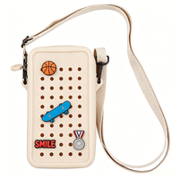 Chinfai Nouveau Cadeau DIY Sac Bandoulière en Silicone Mini Sac Mignon pour Téléphone Portable Design Personnalisé Logo Cadeaux de Festival