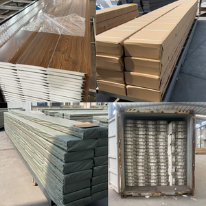 Paneles Sándwich de Aluminio y Poliuretano de Alta Calidad para Revestimiento de <span class=keywords><strong>Paredes</strong></span> Exteriores, Aislantes Térmicos, Ligeros y Personalizables - Product Image 5