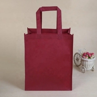 Sacs d'emballage pour bouteilles de vin en non-tissé, design tendance, écologiques, avec logo personnalisé, directement de l'usine