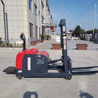 Nouveau transpalette électrique complet TAIXING JICHUAN, 1,5 tonne, longueur de fourche de 1000 mm, pneus pleins, déplaceur latéral électrique