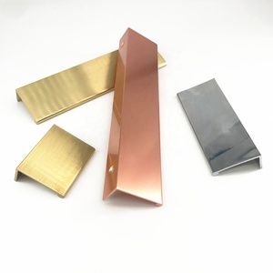 China Foshan Kosin MLP31High Quality Kitchen Accessories Cabinet Aluminum Profile Finger Edge Pull - Product Image 6