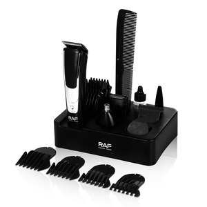 Nuevo Kit de Afeitado Profesional Inalámbrico Multifunción RAF de 5W, 600mA de Alta Potencia, Pantalla LCD, Juego de Recortadores de Pelo - Product Image 1