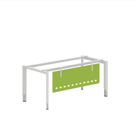 Pieds en acier de tuyau de triangle simple de style moderne une variété de couleurs peuvent être sélectionnées pieds en acier de bureau pieds en acier de table de conférence