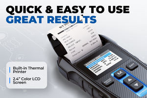 TOPDON – testeur précis de résistance interne de batterie au plomb AGM, testeur de batterie de voiture - Product Image 5