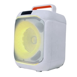 Altavoz Karaoke BT de Alta Calidad para 5.3/6.5 Pulgadas, 40W, Luz LED RGB, Sonido Estéreo, Entrada para Guitarra, Ideal para Escenarios Pequeños - Product Image 2