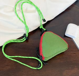 Nuova borsa a tracolla sportiva da <span class=keywords><strong>donna</strong></span> all'aperto con cerniera e chiusura aperta <span class=keywords><strong>Mini</strong></span> Organizer per auricolari portafoglio triangolare - Product Image 5