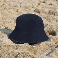 Vente chaude Ultraviolet-Preuve Pare-Soleil Seau Chapeaux Conception Personnalisée Minimalisme Pêcheur Coton Sergé Toute Couleur Casual Pare-Soleil