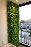 Desain baru dinding tanaman hijau Angin hutan gantungan dinding vertikal tanaman hijau buatan rumput dinding dekorasi kantor rumah