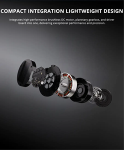 มอเตอร์เซอร์โว DC แบบไร้แปรงถ่าน Cubemars AK10-9 V3.0 แรงบิดสูง พร้อมตัวเข้ารหัส สำหรับหุ่นยนต์อุตสาหกรรมและตัวกระตุ้นโครงสร้างภายนอก - Product Image 5