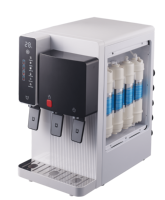 Nouveau filtre à eau RO à 4 étapes pour robinet de comptoir, système d'osmose inverse électrique, eau potable directe, en plastique, pour usage domestique, chaud