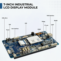 Proculus 7 Zoll LCD Android Display Tablet LCD-Controller-Board TFT-Display mit WLAN/4G-Unterstützung Touchscreen-Panel
