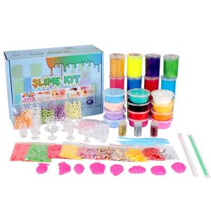 Kit de Slime para Niños, 75 Piezas, Arcilla de Secado al Aire, No Tóxica, Ecológica, Plastilina, Manualidades, Regalo - Product Image 4