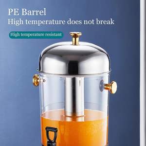Commercial Stainless Steel <b>Beverage</b> <b>Dispenser</b> 8/16/24L Cold Hot Juice <b>Dispenser</b> for Parties Weddings Buffets - Product Image 2