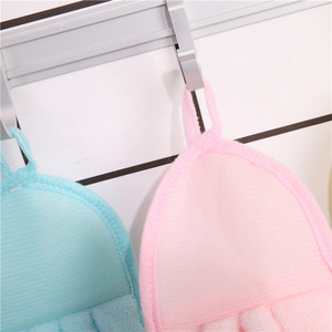 Solid color <b>hanging</b> hand <b>towel</b>, kitchen cleaning <b>towel</b>, absorbent dishcloth, coral fleece hand <b>towel</b>, dishcloth - Product Image 3