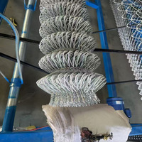 Haute qualité 6ft 8ft diamant maille chaîne maillon Cyclone fil clôture rouleau galvanisé chaîne-lien clôture