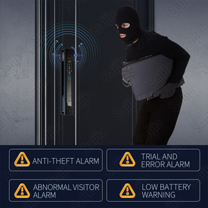 Cerradura Inteligente WiFi Tuya, Monitoreo Activo Automático, Cerradura de Puerta Digital con Reconocimiento de Vena de la Palma, Cerradura de Seguridad para el Hogar, Cerradura de Puerta de Aluminio - Product Image 6