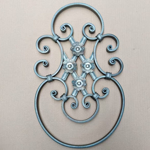 Accesorios para Puertas de Hierro Forjado, Rosetas, Paneles Decorativos Florales de Hierro - Product Image 1