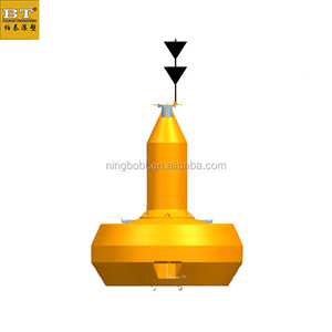 Tùy chỉnh màu vàng PE nhựa biển kênh đánh dấu Navigation phao với đèn năng lượng mặt trời iala chứng nhận Navigation phao để bán - Product Image 2
