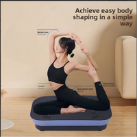 Machine de vibration pour la perte de poids et le remodelage corporel, en matériau PC, capacité de charge de 150 kg, pour usage domestique et sports de course, approvisionnement direct transfrontalier