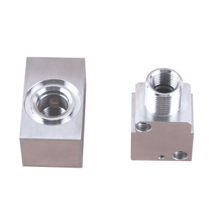Corps de vanne hydraulique Marant G1/4 en acier inoxydable haute pression, type double volet coupant pour produits pétroliers - Product Image 1