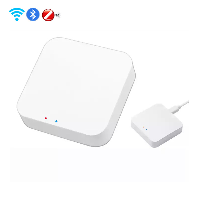 Multi Mode Gateway Tuya Smart Home Hub Bridge Wireless Mini BLE WiFi ZigBee 3.0 IOT Gateway for Alexa Google Home Automation