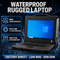 Portátil Resistente al Agua para Exteriores I7 1260P, Trabajo Industrial en Campo Abierto, FHD, Resistente a la Luz Solar, Altas y Bajas Temperaturas