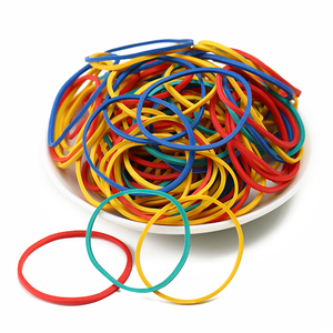 food grade rubber band multi-colored wide natural rubber bands