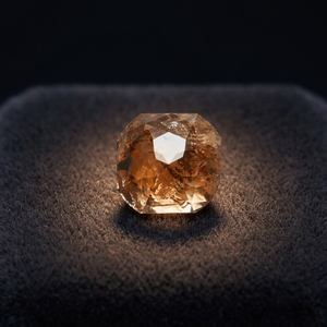 Diamant synthétique taille coussin sel et poivre 0,97 ct, 5,40x5,20x3,40 mm, excellente taille pour la fabrication de bijoux - Product Image 3