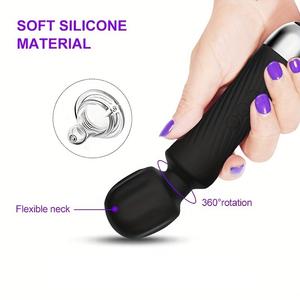 Frauen Klitoris Adult Mastur bator Sexspielzeug USB Beton <span class=keywords><strong>Dildo</strong></span> Vagina AV Wand <span class=keywords><strong>Vibrator</strong></span> - Product Image 6