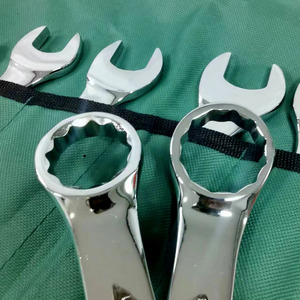 Multiple Specifications Chrome Vanadium Steel <strong>Combination</strong> <strong>Wrench</strong> <strong>Set</strong> Double Open End Spanner <strong>Set</strong> - Product Image 3