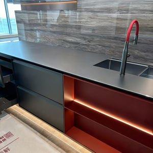 Industrial Stainless Steel Mixing Station <b>Built</b>-<b>in</b> with Sink and Ice <b>Bin</b> Heavy-duty Rust-proof - Product Image 5