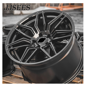 JJSEES - Llantas Forjadas Monobloque Cóncavas 5x120 para Autos Deportivos, Llantas Cóncavas Forjadas de 19 y 20 Pulgadas para Corvette C6 C7 Z06 - Product Image 2
