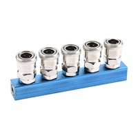 다양한 크기 8mm-12mm SH PH SM SF PF SP PP 타입 철 공압 퀵 커플링 피팅 호스 커넥터