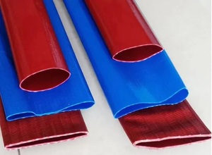 Riego agrícola Manguera soleada Servicio económico 2 pulgadas 6bar PVC Layflat Manguera Bomba de agua Manguera de descarga - Product Image 3