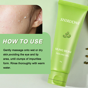 <span class=keywords><strong>Gel</strong></span> Exfoliante de Frijol Verde Natural, Venta al por Mayor de Fábrica OEM ODM, Exfoliación Suave de Células Muertas de la Piel - Product Image 6