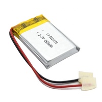 Baterai Lithium Polymer Isi Ulang PKCELL 502030 3.7v 250mah 0.925wh untuk Lampu LED