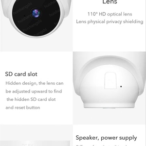 Camara De Seguridad V380 Pro PTZ 10X Zoom 5MP Wireless WiFi IP Smart Home Turret Camera Indoor Surveillance CCTV <b>Security</b> Camera - Product Image 3