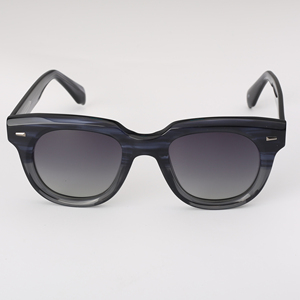 Gafas de Sol Cuadradas de Acetato para Hombre, Montura Completa, Lentes con Protección UV 100%, Estilo Casual y Moderno, Disponibles - Product Image 4